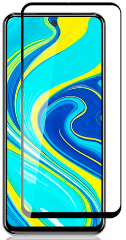 CASE 3D для Xiaomi Note 9 Pro/Note 9S (черная рамка)
